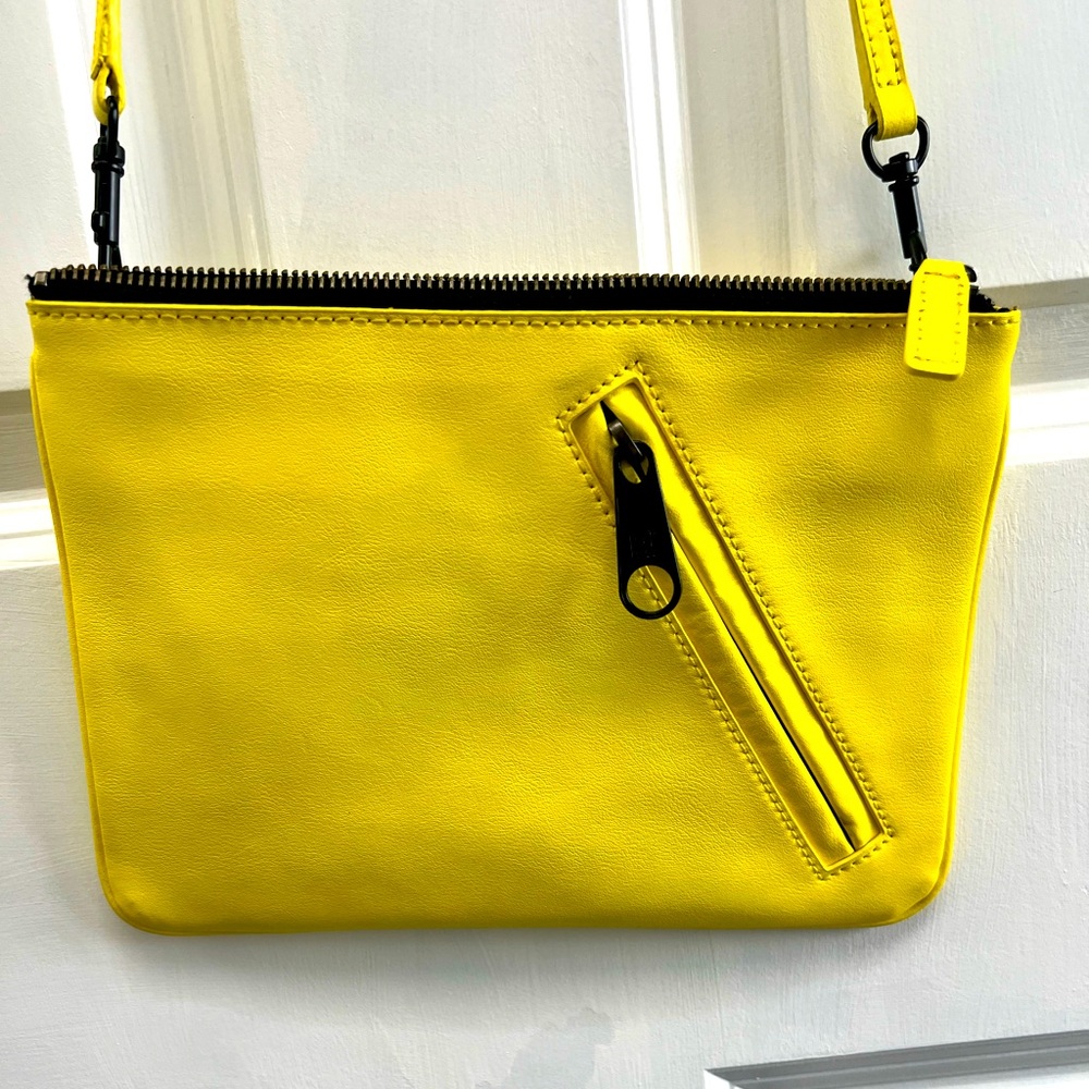 GAP leather crossbody purse wallet combo